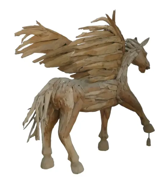 Artikelbild 6 des Artikels “Mythischer Pegasus - Pferd mit Flügeln. Die Flügel sind abnehmbar. Etwa 160cm Länge und 153cm Höhe. “